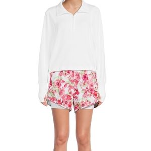 AVIA Women's Floral Drawnstring Athletic Short Size XXL (20)